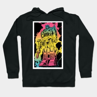 Optimus Long Gradient Poster Hoodie